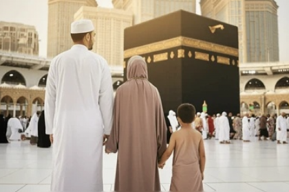 Family with Kids for Umrah