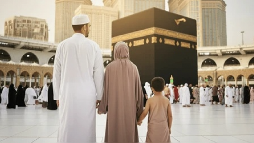 Family with Kids for Umrah