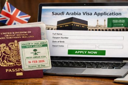 Umrah visa UK application guide 2026 showing complete requirements and step-by-step process for UK residents